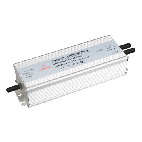 Блок питания для светодиодной ленты Arlight ARPV-24300-A (24V, 12.5A, 300W) картинка 